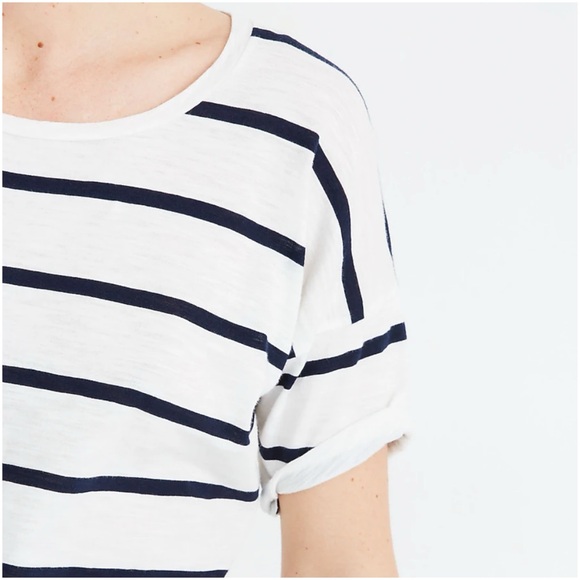Madewell Striped Tee Whisper Cotton XXS - Picture 4 of 13